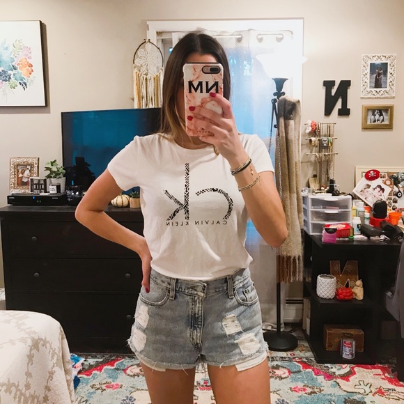 Calvin Klein Tops - Calvin Klein White T-shirt